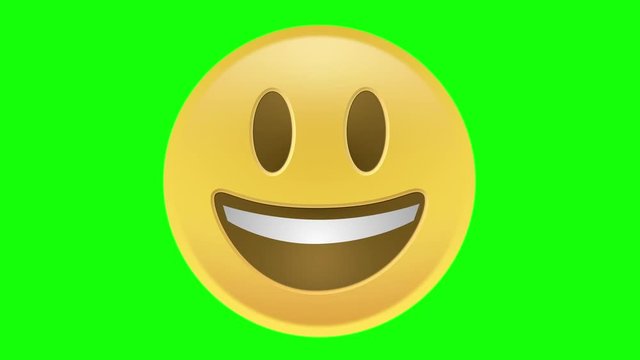 Happy Emoji. This animated Emoji is part of a collection, check out my page for more! For best results use: (Pr) Ultra key &ndash; standard settings (Ae) Keylight &ndash; Gain-100 Balance-0