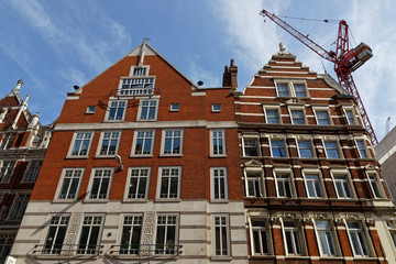 Traditional architecture in London city center