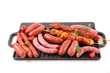 assorted meat for barbecue