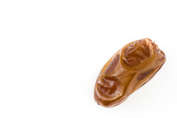 Dates isolated on white background

