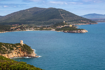 View from "Capo Caccia" on the north coast of Sardinia