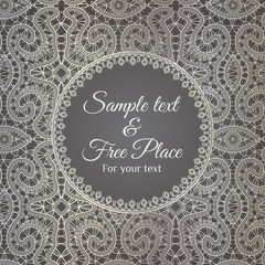 fashion template invitation card