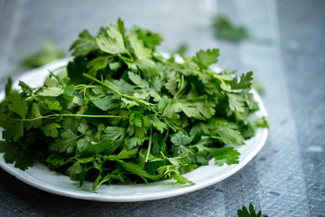 fresh herbs parsley