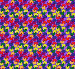 Abstract seamless repeating geometric background