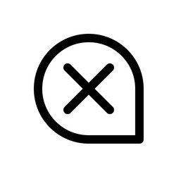 Obraz premium remove speech bubble