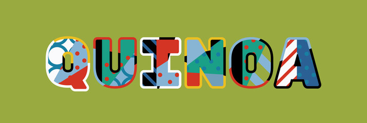 Quinoa Concept Word Art Illustration