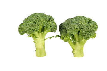 Broccoli. Broccoli isolated on white. - 203405918
