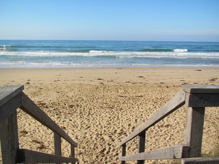 Strand ausblick 