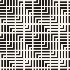 Vector seamless pattern. Modern stylish abstract texture. Repeating geometric tiles..