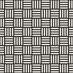 Vector seamless pattern. Modern stylish abstract texture. Repeating geometric tiles..