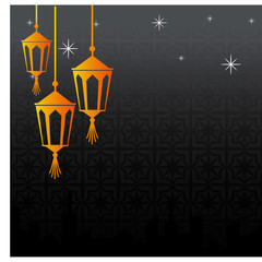 islamic background logo