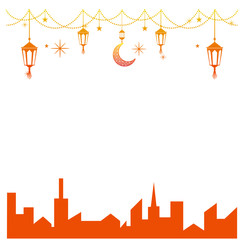 islamic background logo