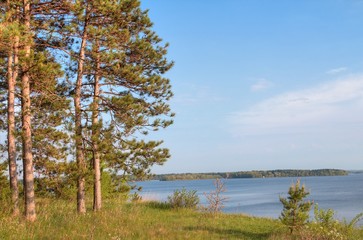 Lake Wissota State Park is by Chippewa Falls in Wisconsin