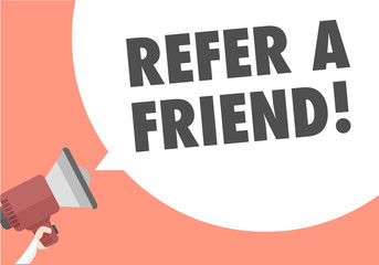 Megaphone Refer A Friend