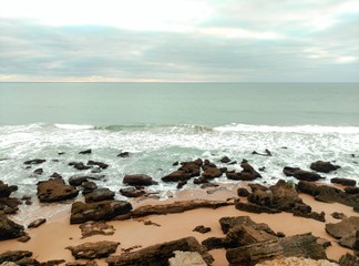 Playas de Cadiz en invierno