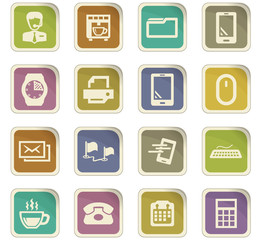 Office icons set