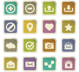 User Interface icons set