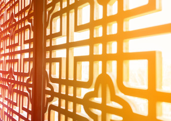 Chinese window pattern