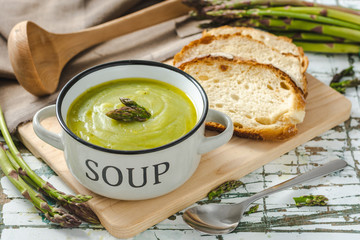 Crema de espárragos