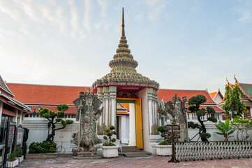 Fototapeta premium Temples Bangkok, Thailande