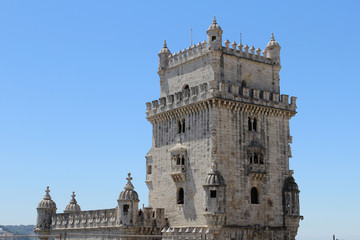 Fototapeta na wymiar Belém Tower in Lisbon, Portugal