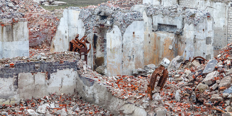 Zerstörtes Gebäude