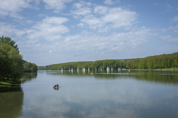 Ellertshäuser See, grösster See in Unterfranken