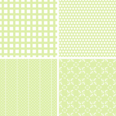 Vector set of four different pattern
