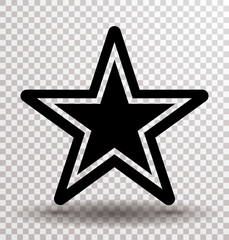 Obraz premium star stroke