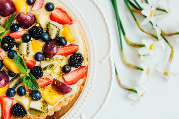 delicious and beautiful dessert for a family bakery