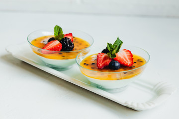 delicious and beautiful dessert for a family bakery