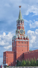 Fototapeta na wymiar Spasskaya Tower Kremlin