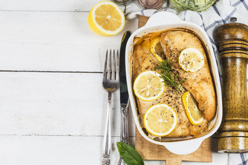 Lemon grilled chicken chop