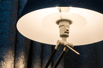 A Close-up of the Table Lamp's Interior Structure