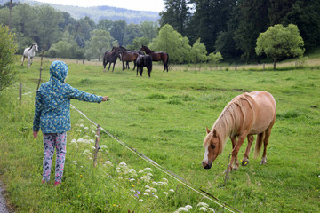 spacer obok stadniny koni © Ola.P_G