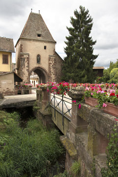 Boersch, Alsazia, Francia 