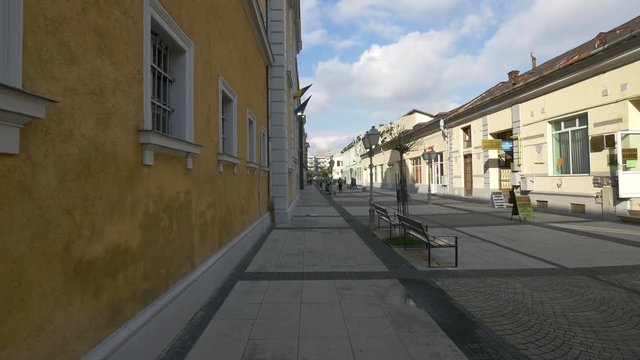 Corneliu Coposu street near Sighet Memorial Museum