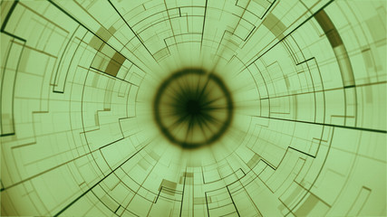 Abstract future technology concept, cyber hi-tech background. Science futuristic design