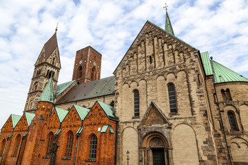 Fototapeta premium Dom in Ribe, Dänemark