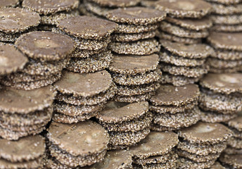 pâtisserie orientale en gros plan