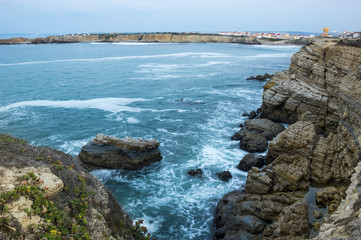 The coast of Atlantic ocean