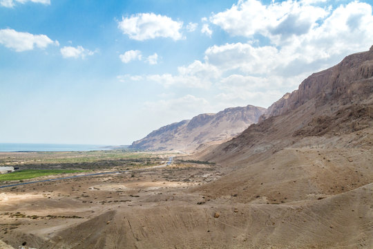 Judaean desert near Dead sea, Israel