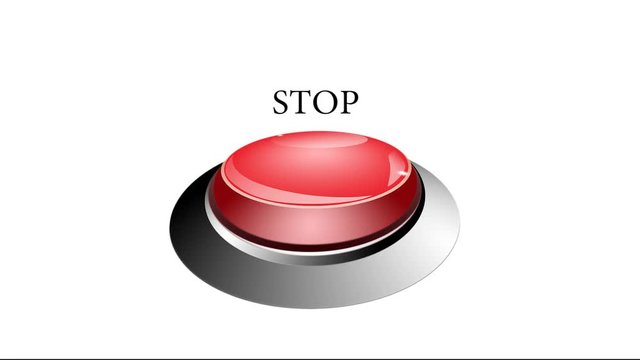 stop button red animated