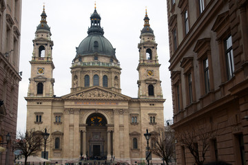 Fototapeta na wymiar St. Stephans-Basilika in Budapest, Ungarn