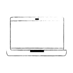 computer laptop isolated icon vector illustration design