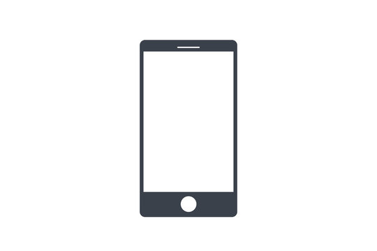 Smart phone vector icon web illustration