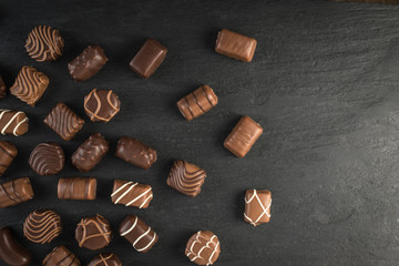 Chocolate Sweets Background