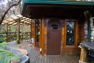 Hawaii Rainforest Treehouse Detail