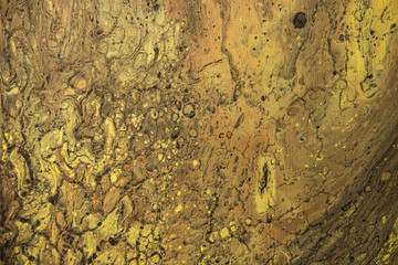 Background cosmic, gray-yellow, the surface of the planet Jupiter
