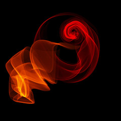 Colorful vector wave. Stylish futuristic background. EPS10